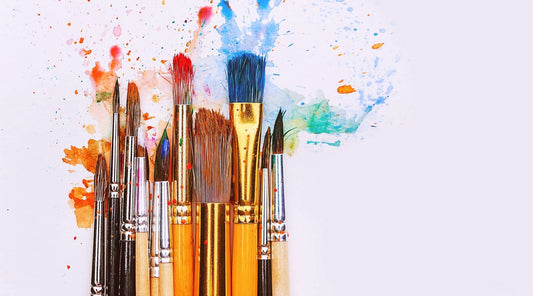 Guía básica de pinceles para pintura artística - Arts & You